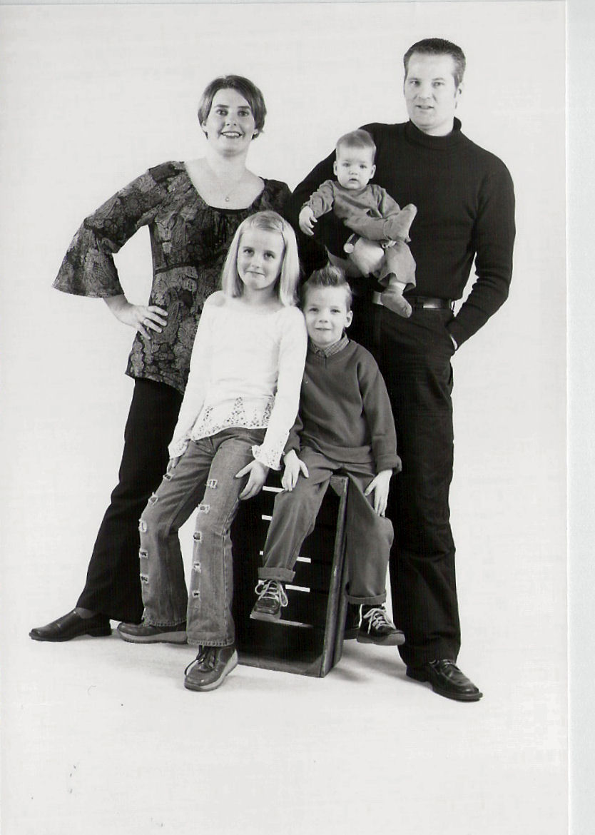 Nicole en gezin 2002